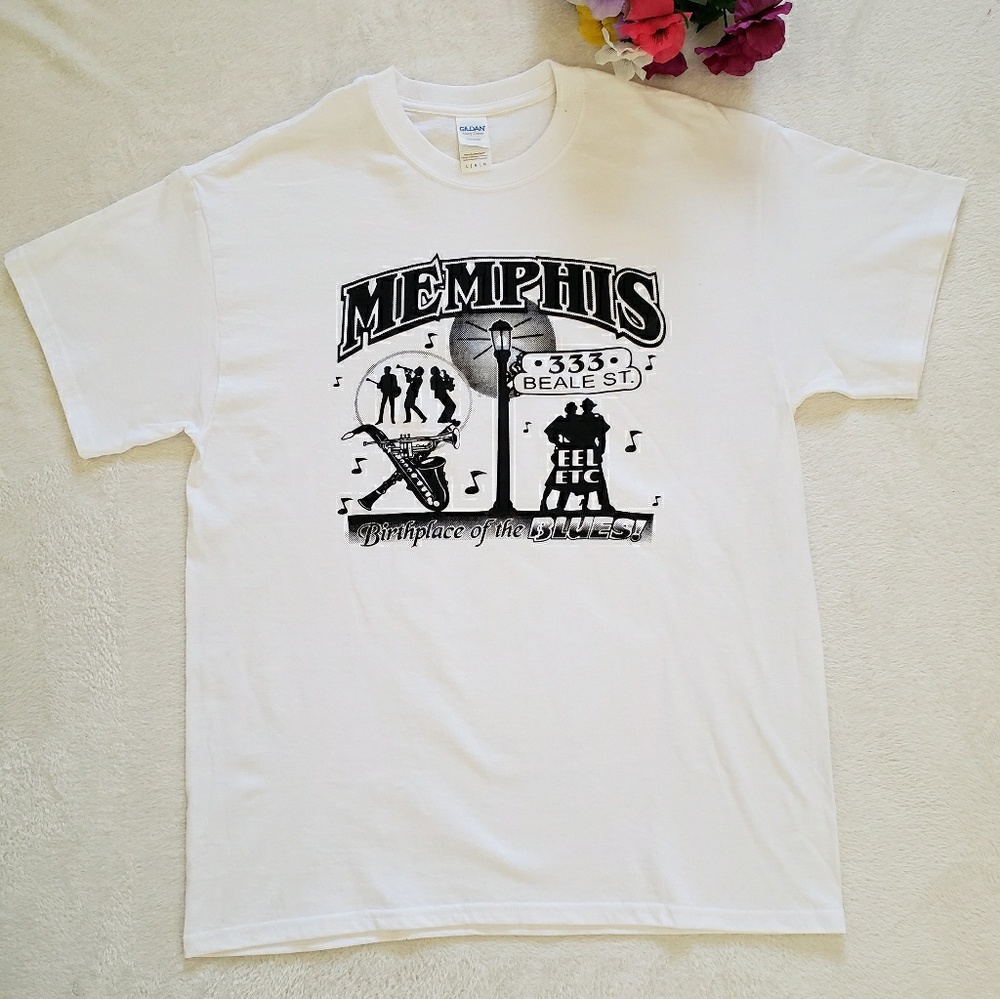 Memphis TN Beale St tshirt size Large